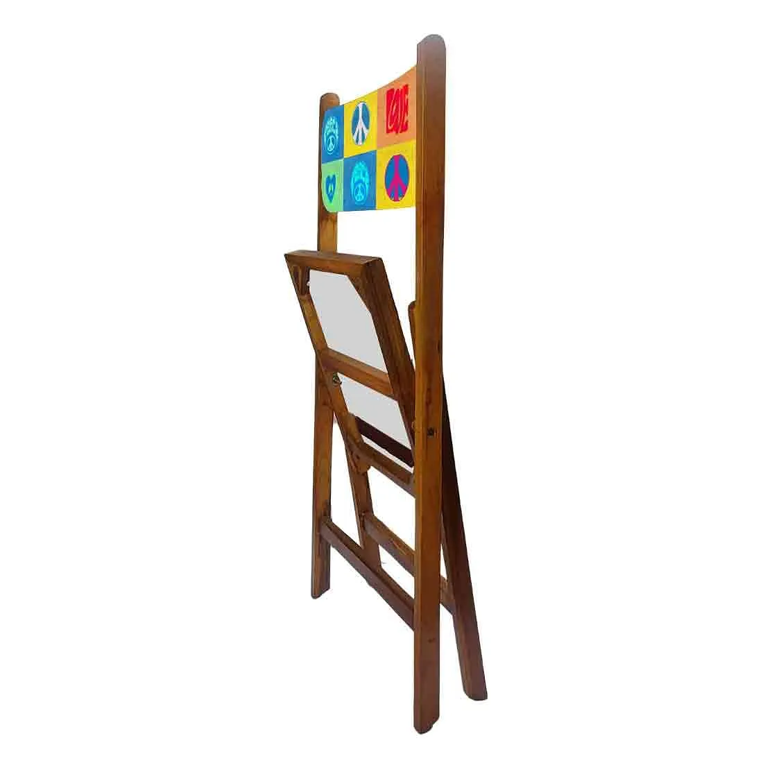 Nutcase Wooden Chairs With Cushion Seat For Home  -  Peace