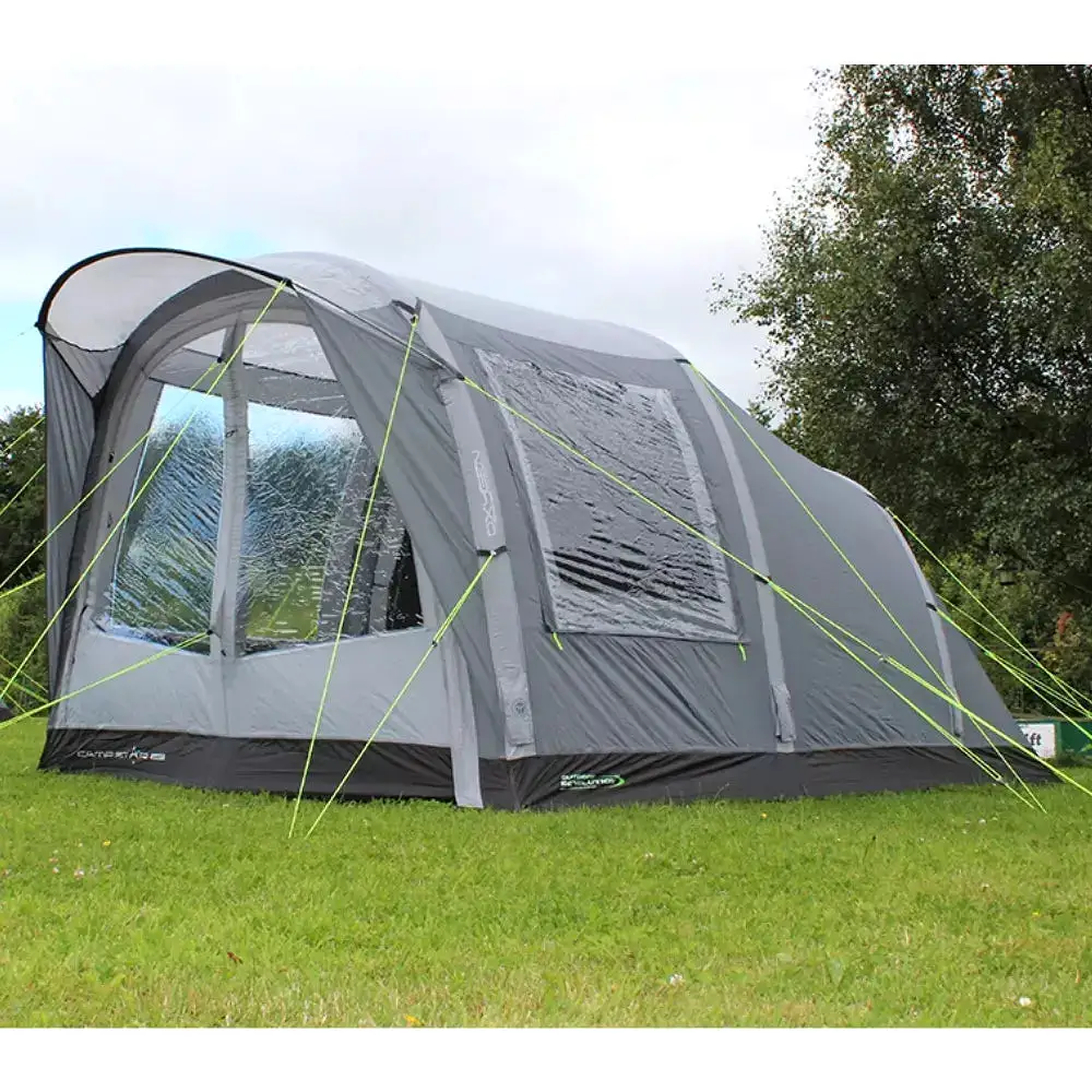 Outdoor Revolution Camp Star 350 Compact 3 Berth Air Tent ORFT1009 + Free Doormat (2024)