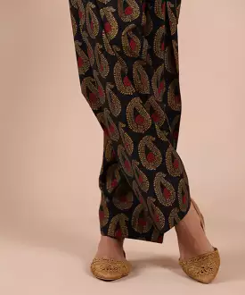 Printed Cambric Shalwar