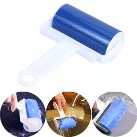 Reusable Washable Roller Dust Cleaner Lint Sticking Roller for Clothes Pet Hair Cleaning Household Dust Wiper Tools