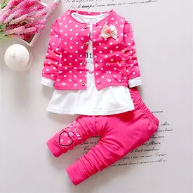 Spring Baby 3Pcs Outfit