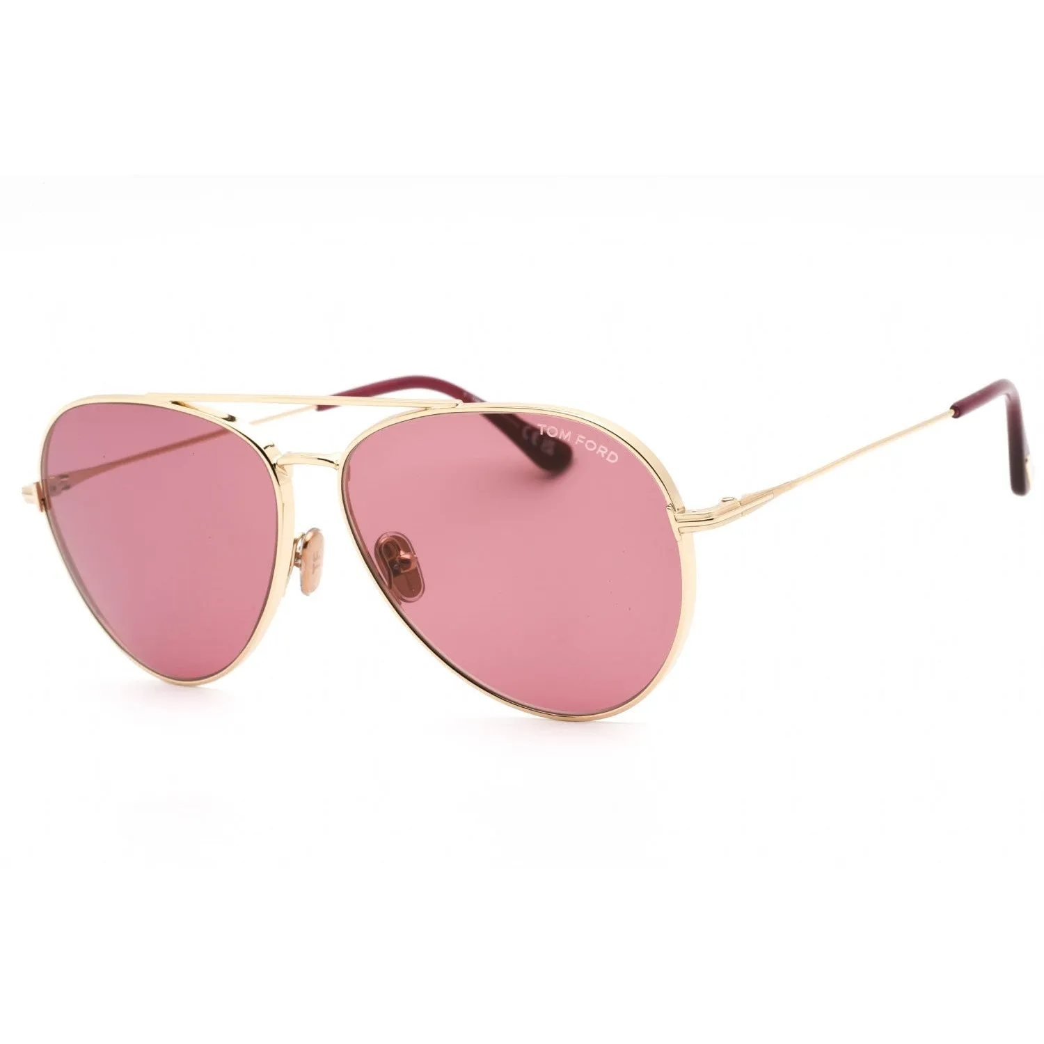 Tom Ford FT0996 Sunglasses gold / violet Unisex