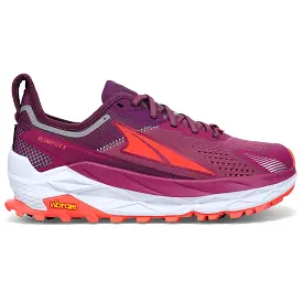 Women's Altra Olympus 5, Purple/Orange, 10.5 B